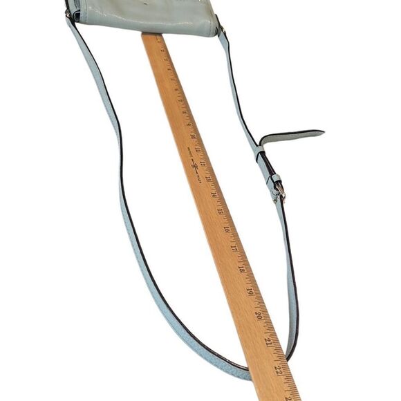 Kate Spade Cobble Hill Carson Light Blue Leather Crossbody Bag - Picture 8 of 12